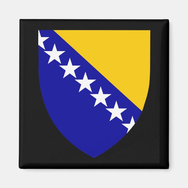 bosnia emblem magnet (Front)
