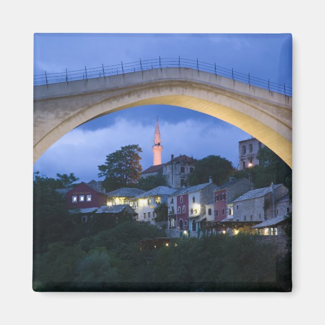 Bosnia-Hercegovina - Mostar. The Old Bridge 2 Magnet (Front)