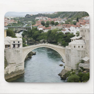 Bosnia-Hercegovina - Mostar. The Old Bridge Mouse Pad