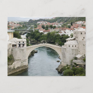 Bosnia-Hercegovina - Mostar. The Old Bridge Postcard