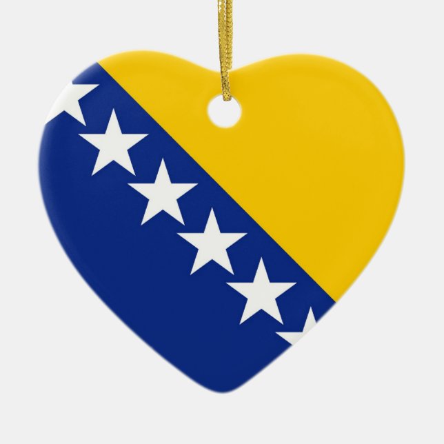 BOSNIA - HERZEGOVINA CERAMIC ORNAMENT (Front)