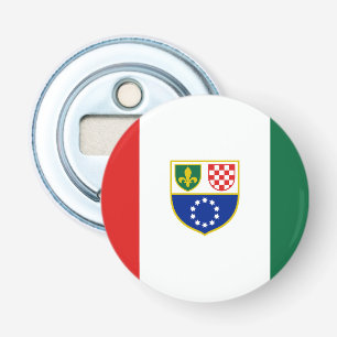 Bosnia Herzegovina Federation Flag Bottle Opener