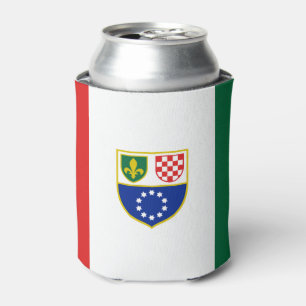 Bosnia Herzegovina Federation Flag Can Cooler