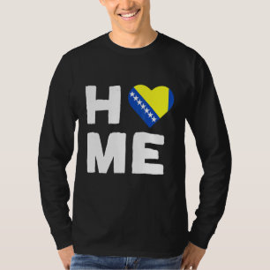 Bosnia Herzegovina Flag Balkans Bosnians 2 T-Shirt