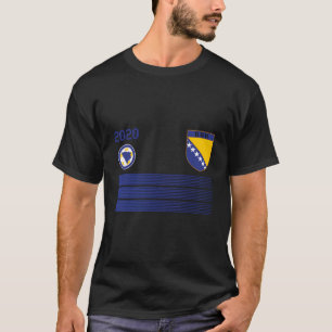 Bosnia & Herzegovina Football Jersey 2020 B&H Socc T-Shirt