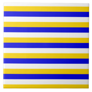 Bosnia Herzegovina Uruguay flag stripes country pa Ceramic Tile