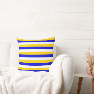 Bosnia Herzegovina Uruguay flag stripes country pa Cushion