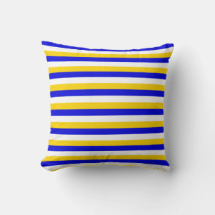 Bosnia Herzegovina Uruguay flag stripes country pa Cushion