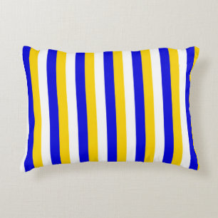 Bosnia Herzegovina Uruguay flag stripes country pa Decorative Cushion