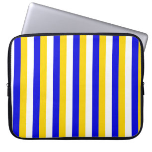 Bosnia Herzegovina Uruguay flag stripes country pa Laptop Sleeve
