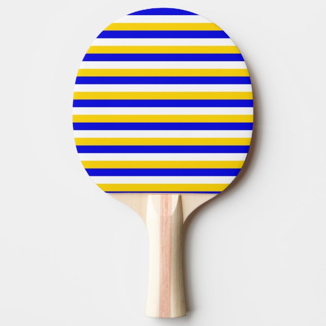 Bosnia Herzegovina Uruguay flag stripes country pa Ping Pong Paddle (Front)