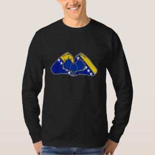 Bosnia Loves Europe And The Bosnians Love The Euro T-Shirt