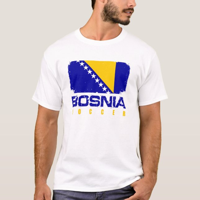 Bosnia Soccer T-Shirt (Front)
