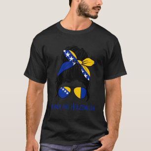 Bosnian Bosniaks Bosnia And Herzegovina Flag T-Shirt