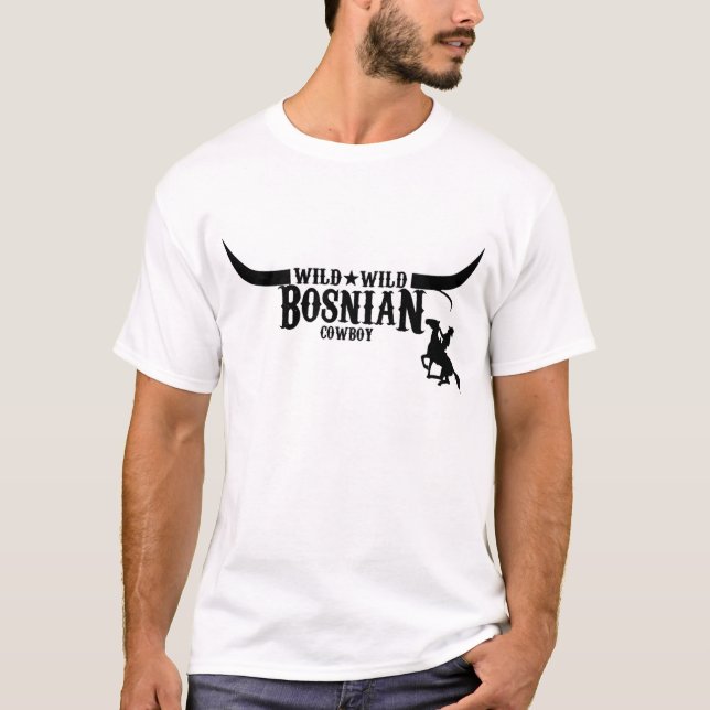 Bosnian Cowboy T-Shirt (Front)