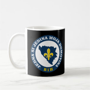 Bosnian lily coffee mug