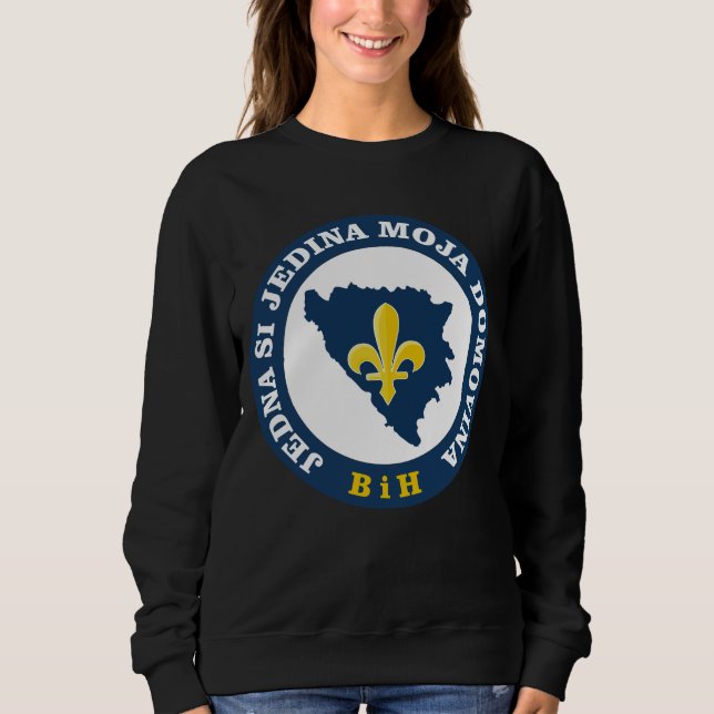 Bosnian lily sweatshirt (Front)