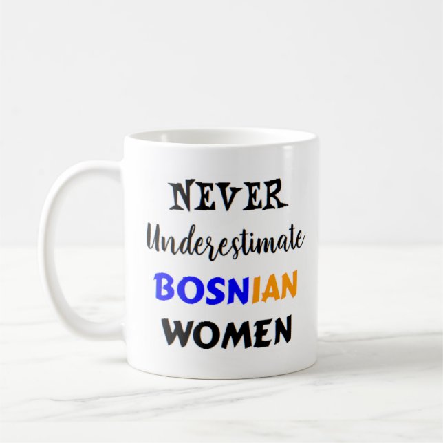 bosnian women coffee mug (Left)