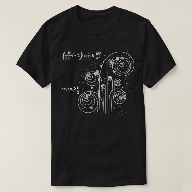 Boson Quantum Mechanics Theory Gods Particle Scien T-Shirt (Design Front)