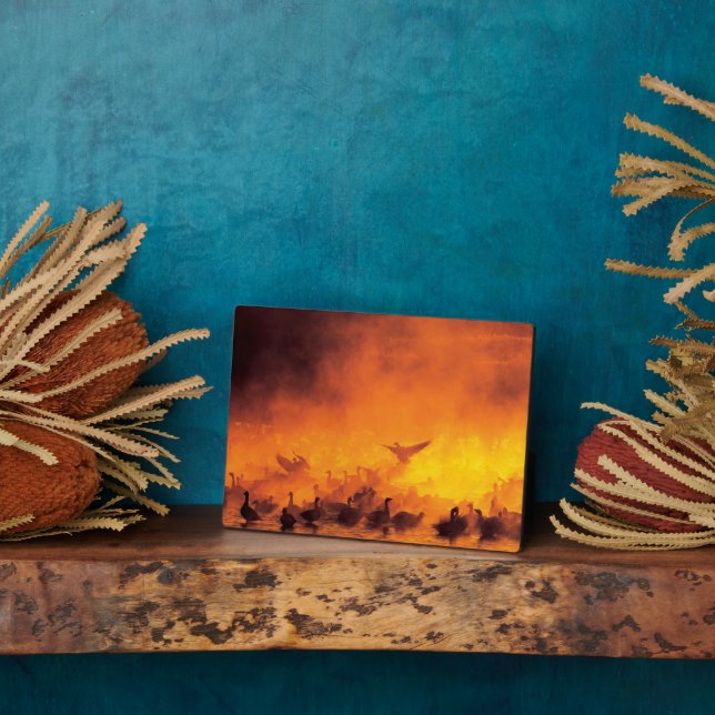 Bosque del Apache National Wildlife Refuge, NM Plaque (Side)
