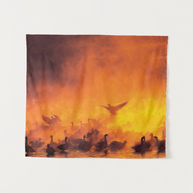 Bosque del Apache National Wildlife Refuge, NM Tapestry (Front (Horizontal))