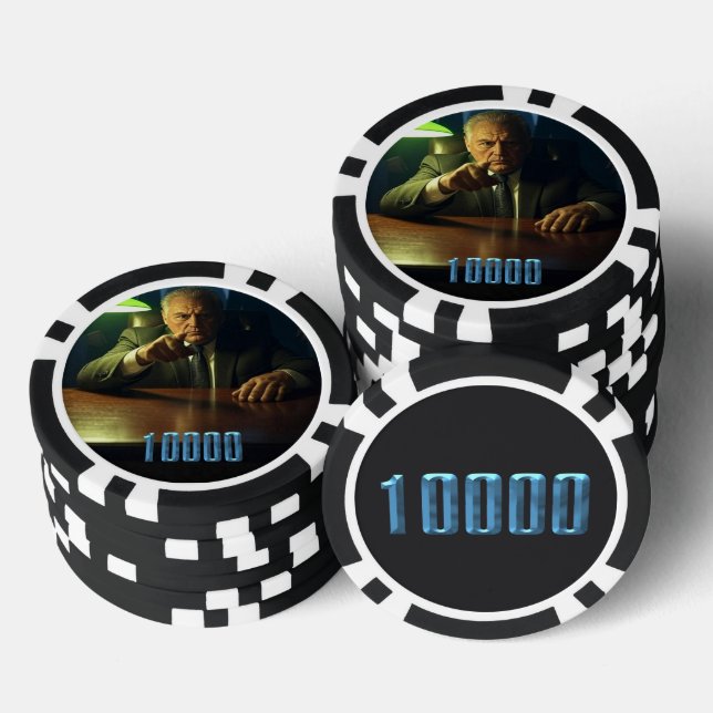 Boss 10000 dollars poker chip (Stack)
