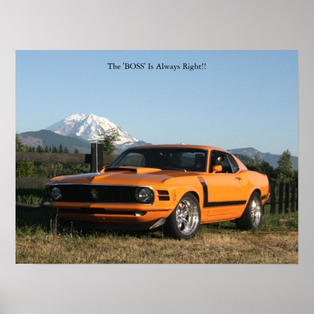 Boss 302, The 'BOSS' Is Always Right!! Poster (Front)