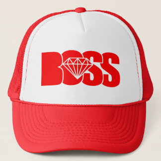 Boss all day trucker hat
