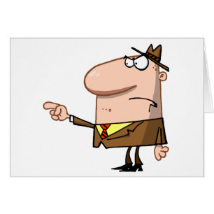 Boss Angry Finger Pointing