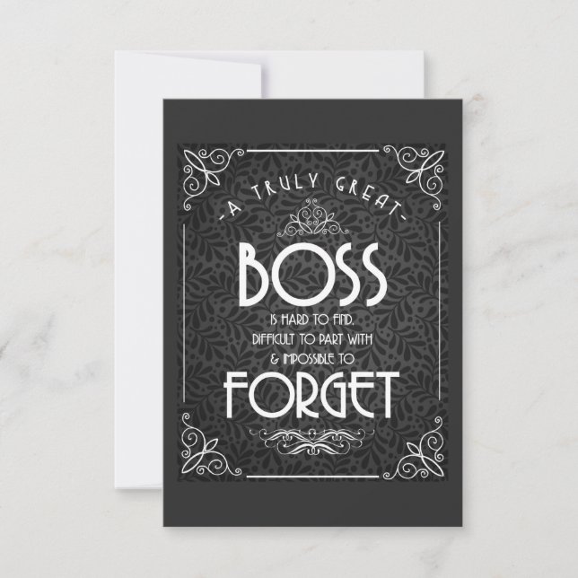 Boss appreciation week card (Front)