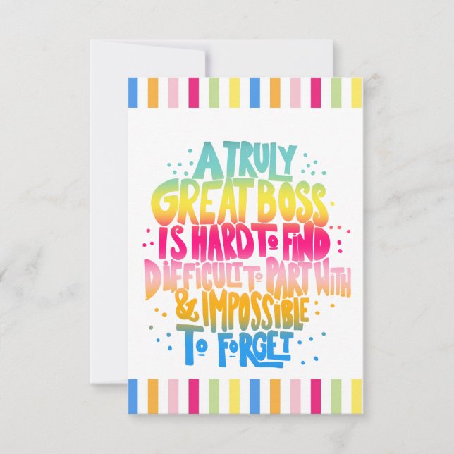 Boss appreciation week card (Front)