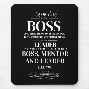 Boss appreciation week mouse pad