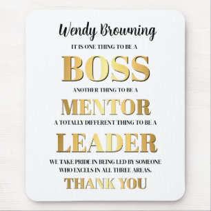 Boss appreciation week  mouse pad