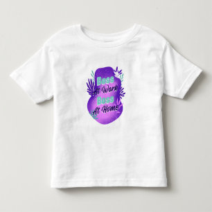 Boss At Work Boss At Home Working Mum T-shirt