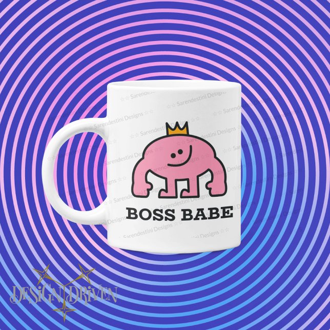 Boss Babe Classic Mug (Creator Uploaded)