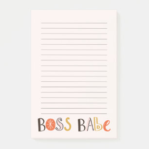 Boss Babe Custom Magnetic Notepad