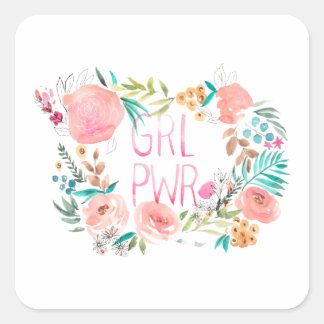 Boss Babe Ii Square Sticker