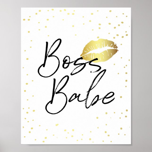 Boss Babe Poster (Front)