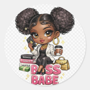 boss babe sticker