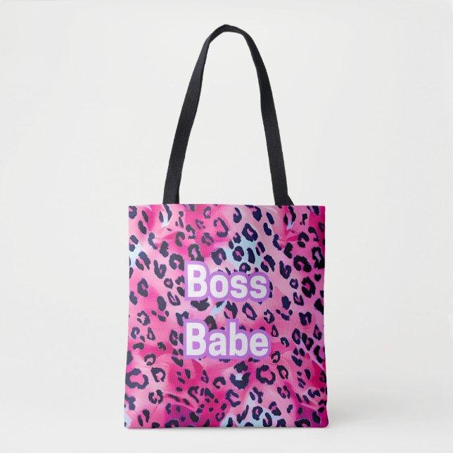 Boss Babe Tote Bag – Carry Confidence Everywhere  (Front)