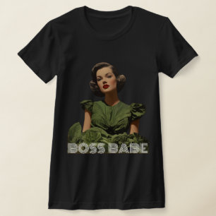 BOSS BABE  Vintage T-shirt  design 