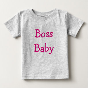 Boss Baby Baby T-Shirt