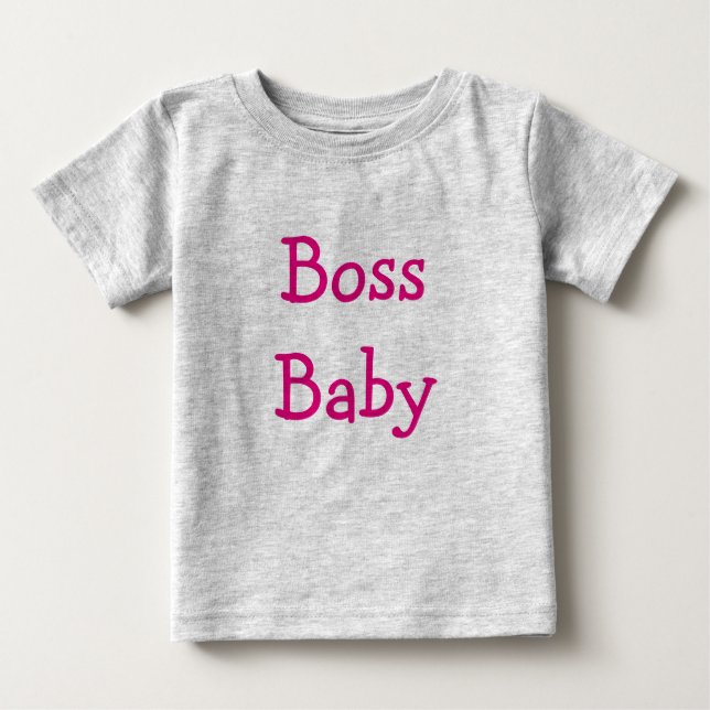Boss Baby Baby T-Shirt (Front)