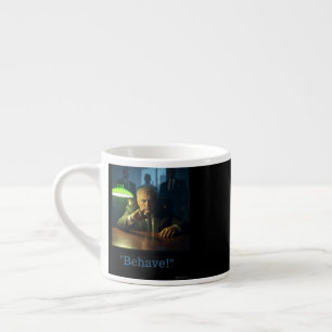 Boss behave right hand espresso mug