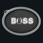 Boss Belt Buckle<br><div class="desc">If you're the boss,  you should wear this belt.</div>