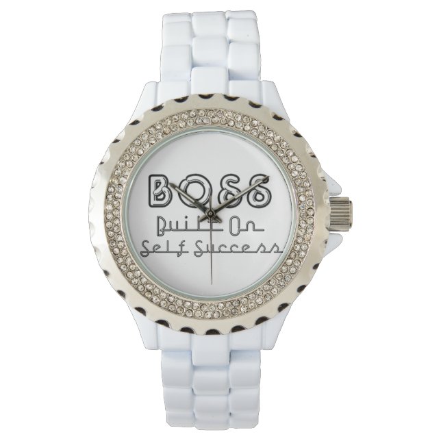 BOSS Built On Self Success Watch (Front)