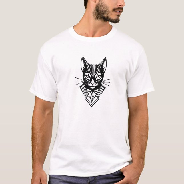 Boss cat T-shirt  (Front)