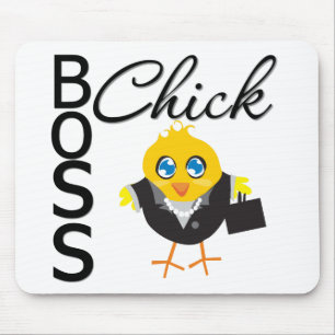 Boss Chick Mouse Pad