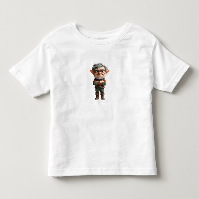 Boss Christmas Elf Toddler's Tee (Front)