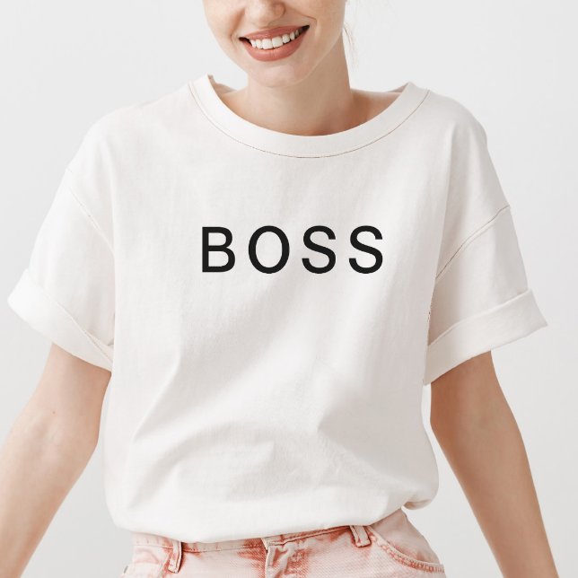 Boss | Create Your Own Branded T-Shirt (Creator Uploaded)
